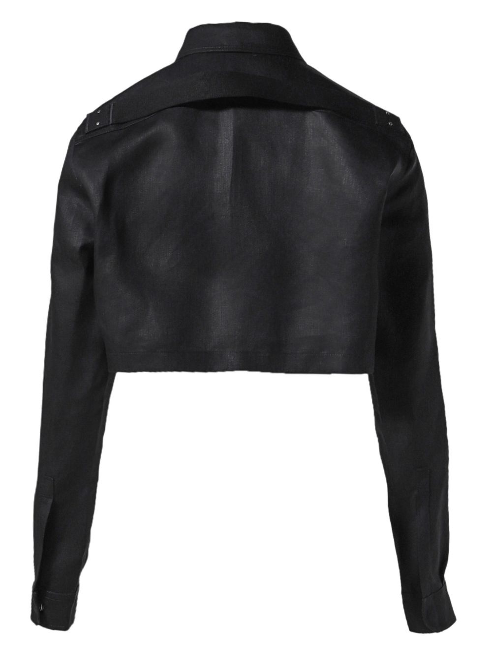 cropped jacket - 2