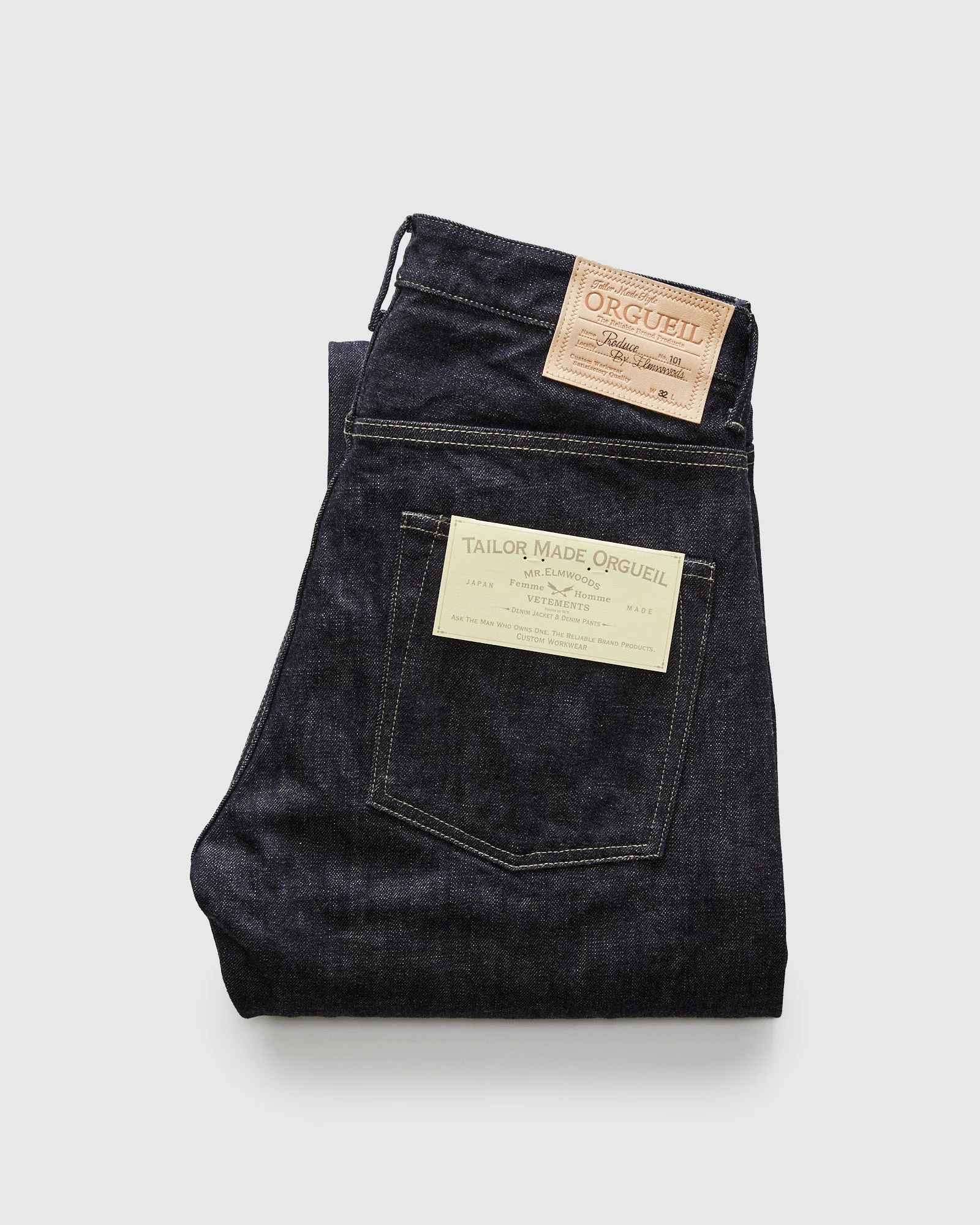 101 "Tailor Jeans" 14oz Selvedge Denim - Regular Straight Fit - 1