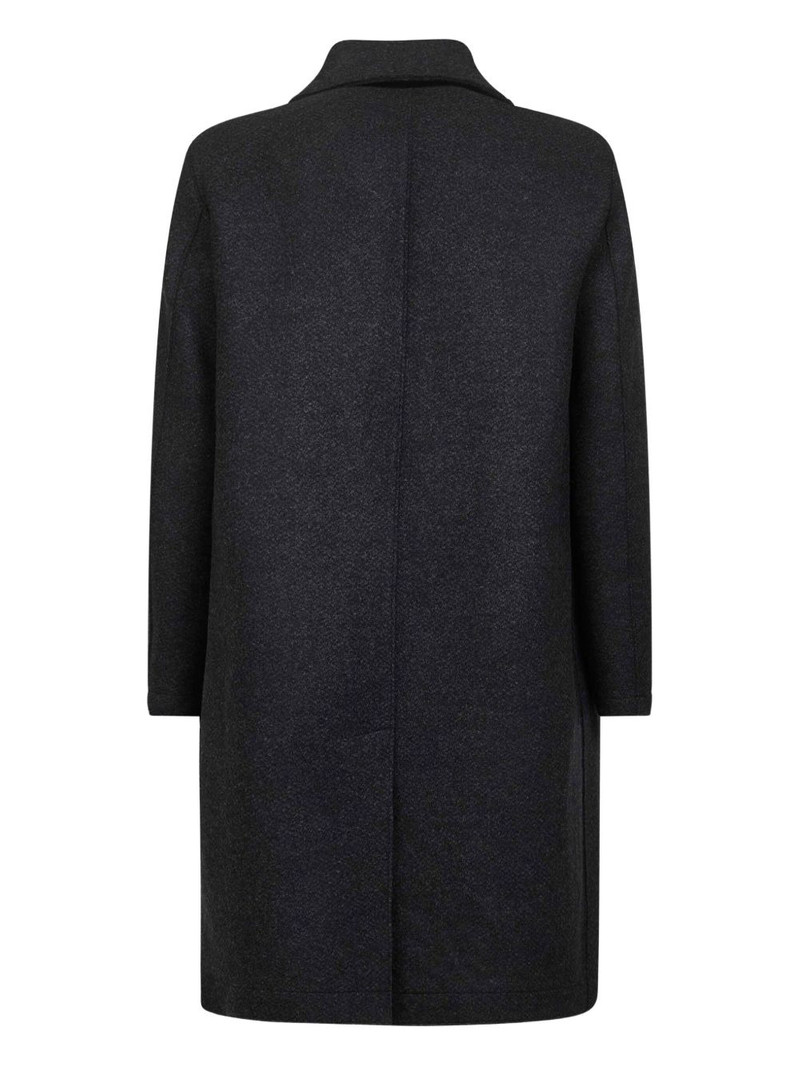 Harris Wharf London double-breasted wool coat outlook