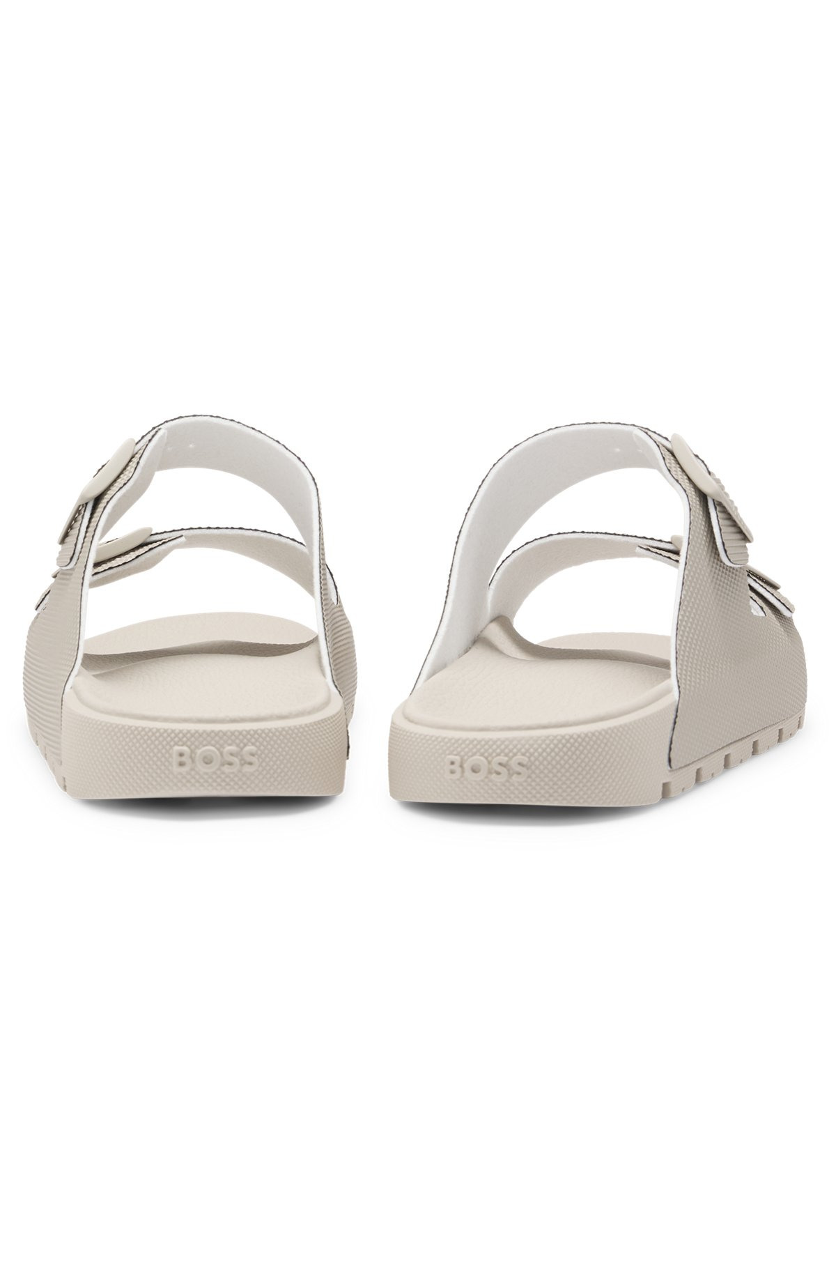 ALL-GENDER TWIN-STRAP SANDALS WITH STRUCTURED UPPERS - 5