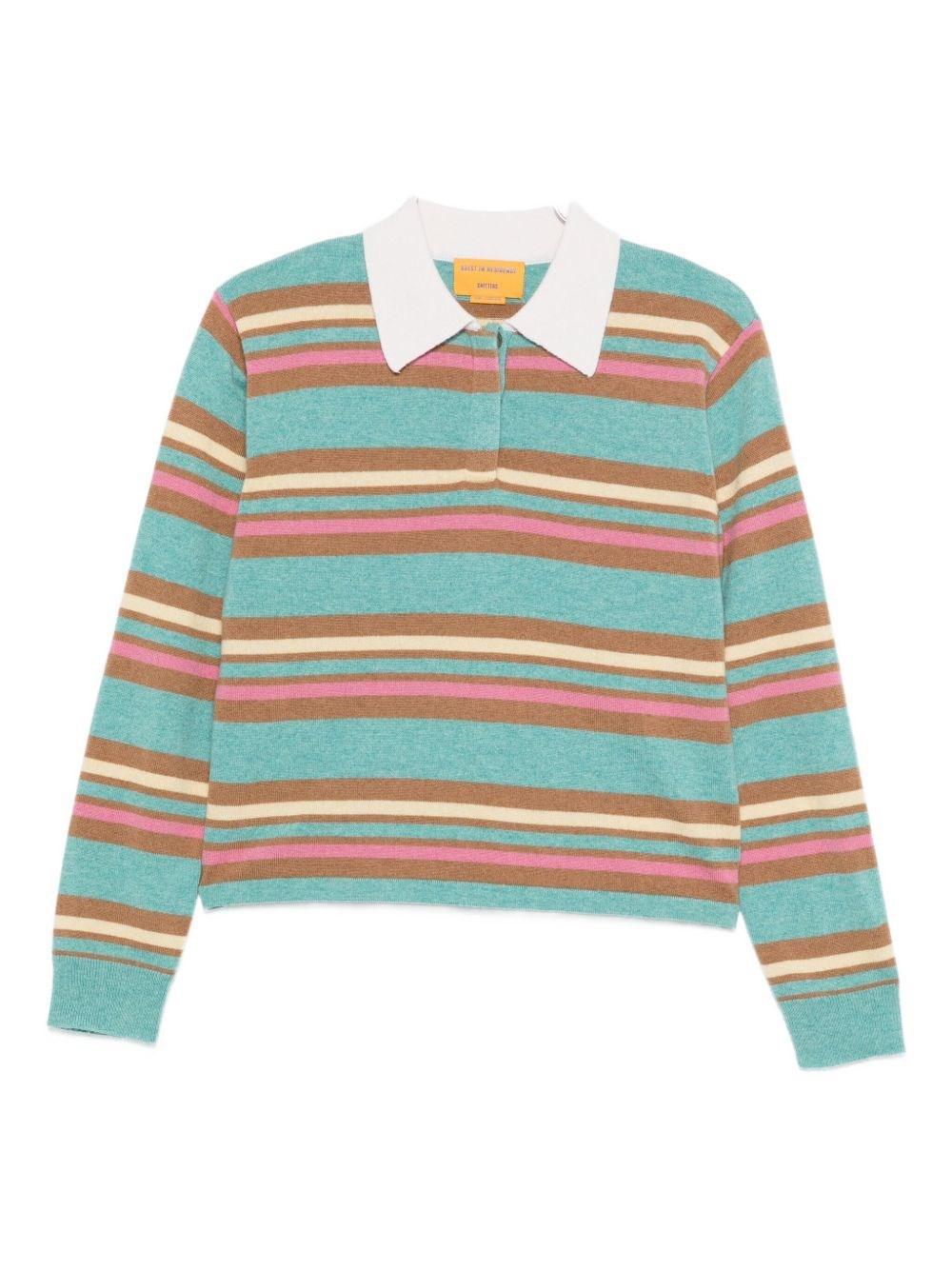 Striped polo shirt - 1