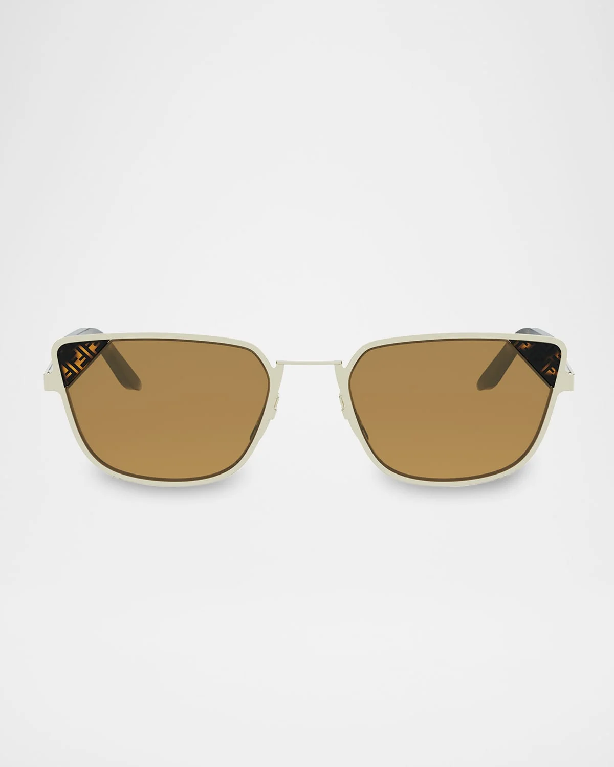 Signature Square Metal Sunglasses - 1