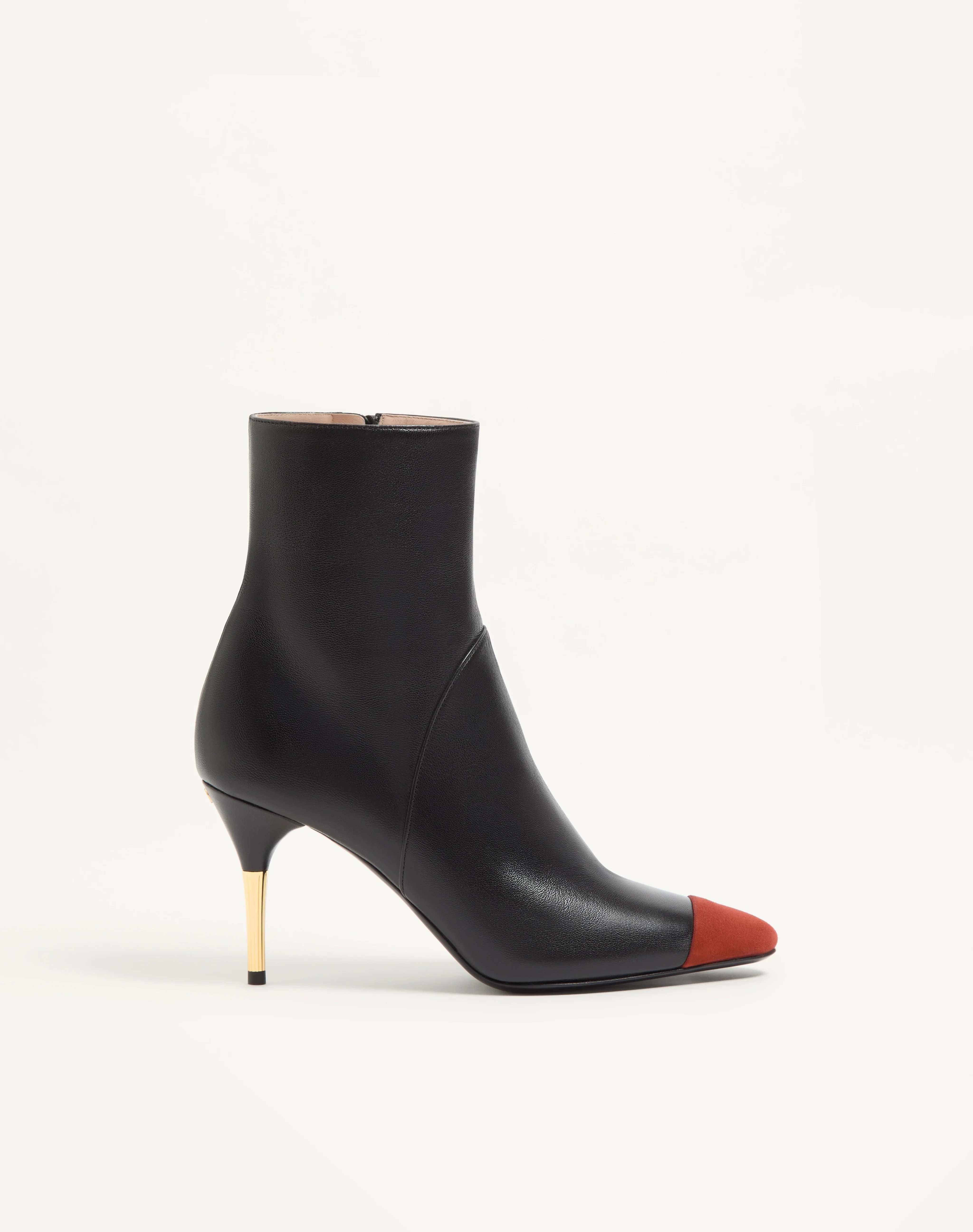 SINEAD ANKLE BOOT IN NAPPA AND SUEDE 85MM - 1