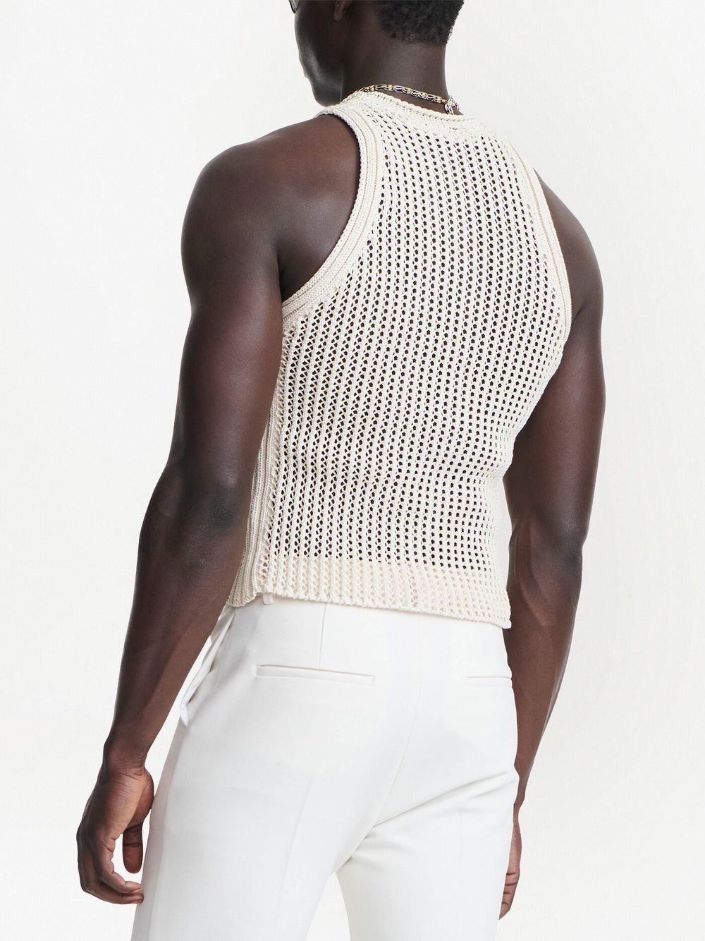Grid Mesh tank top - 5