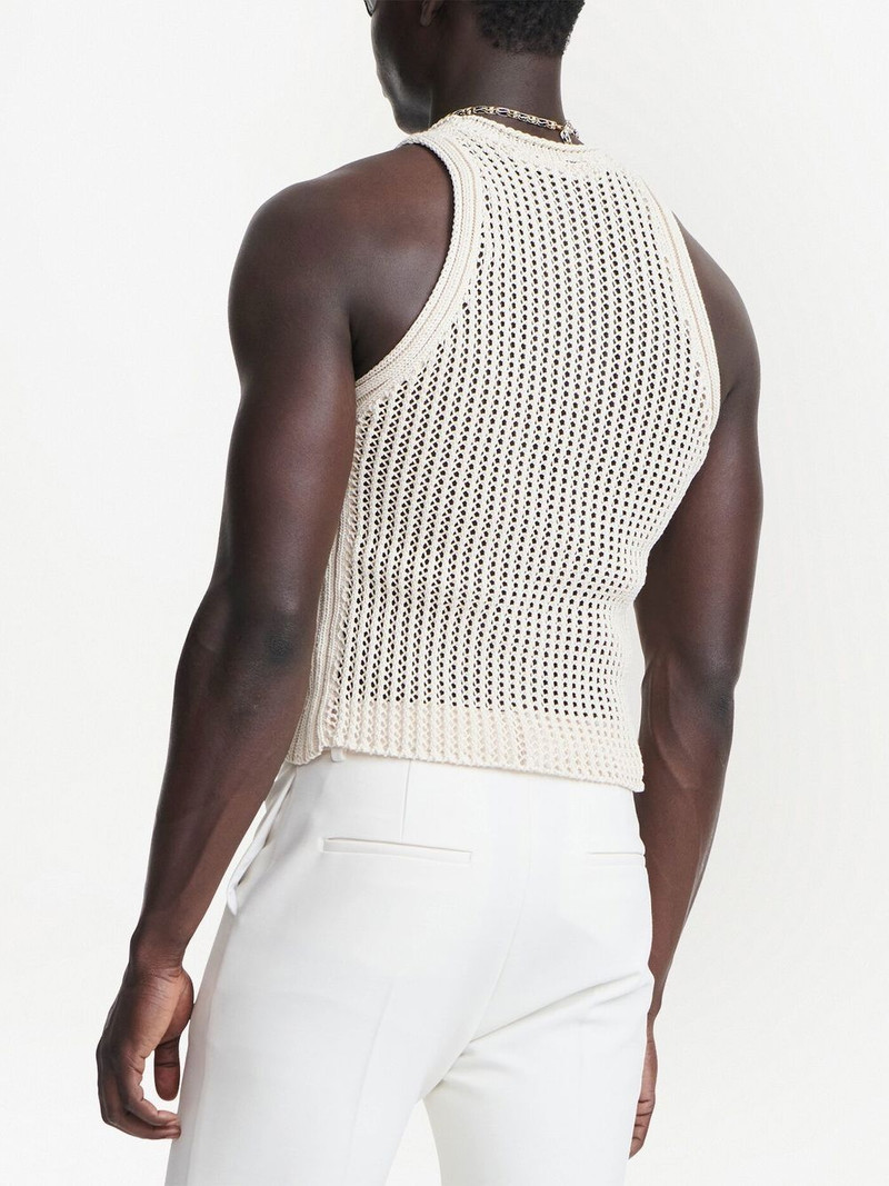 Grid Mesh tank top 5