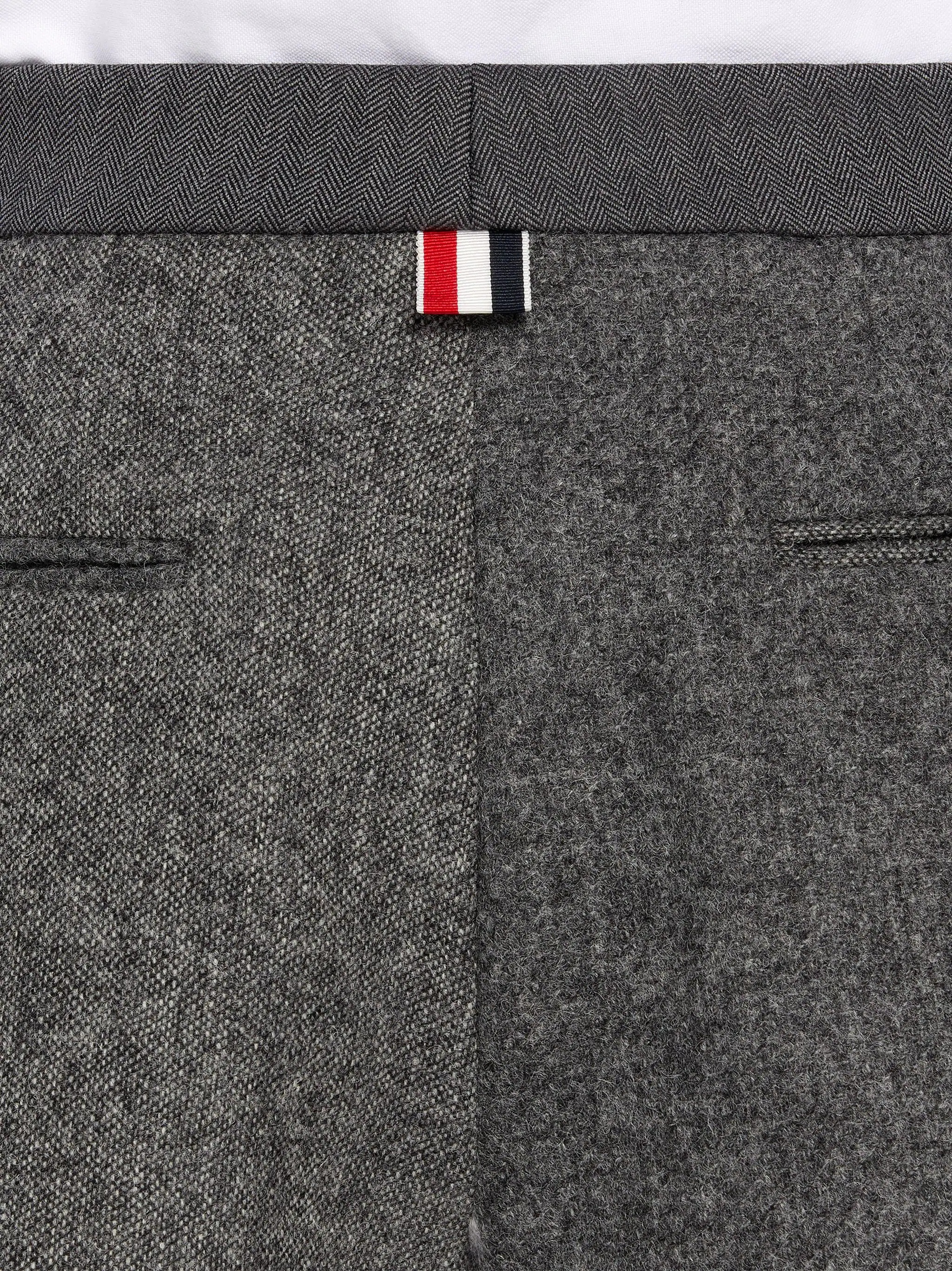 Silver Shetland Wool Front Pocket Norfolk Short - 6