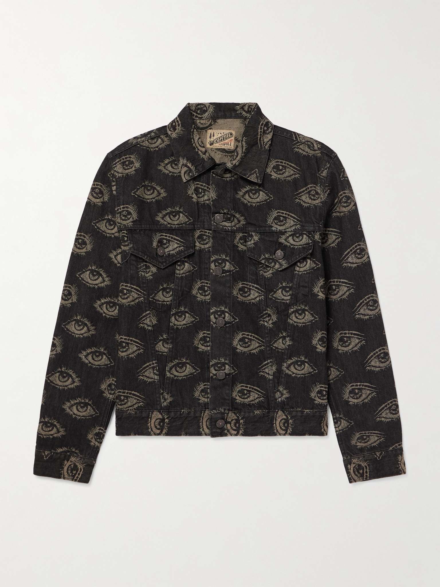 kapital SPEAKEASY ジャケット Kapital Speakeasy Printed Denim Jacket | REVERSIBLE