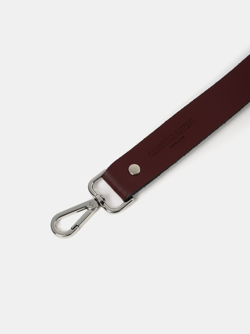 Cambridge Satchel The Crossbody Strap - Oxblood outlook