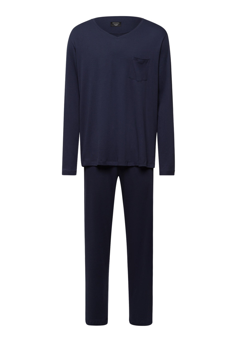 Sea Island Cotton Long Sleeve Pajama 1