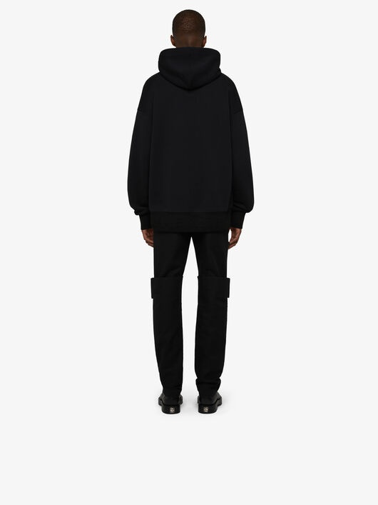 LAYERED EFFECT PANTS IN GABARDINE - 4