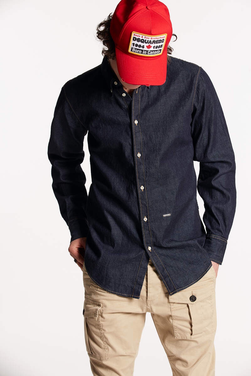 DARK WASH DEAN B.D. SHIRT - 3