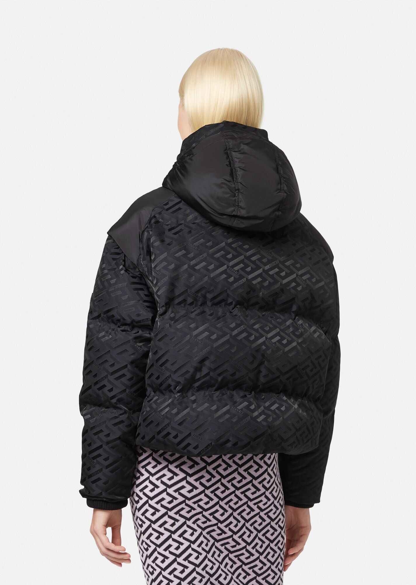 Greca Puffer Jacket - 3