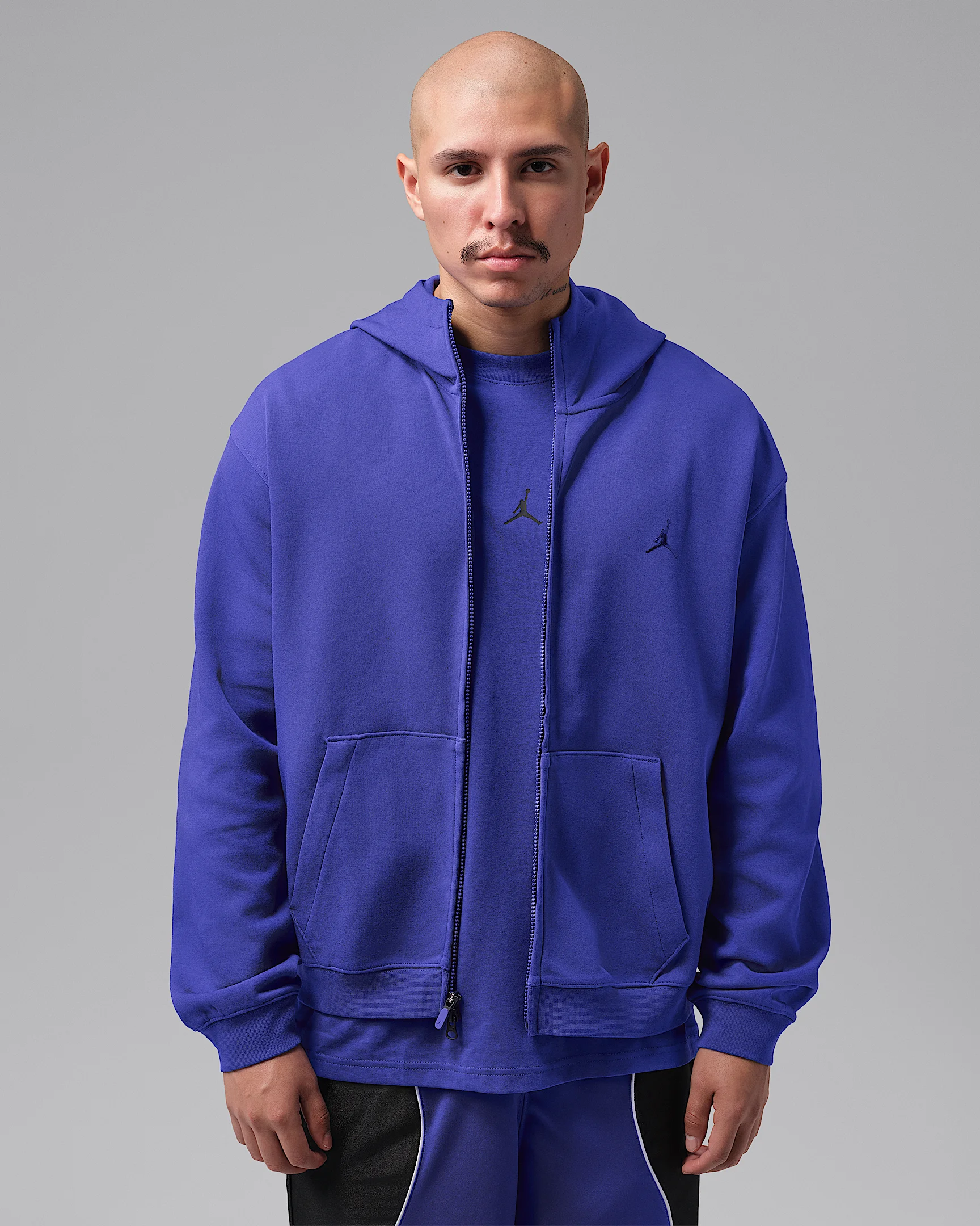 Jordan Sport Hoop Fleece Men's Dri-FIT Full-Zip Hoodie - 1
