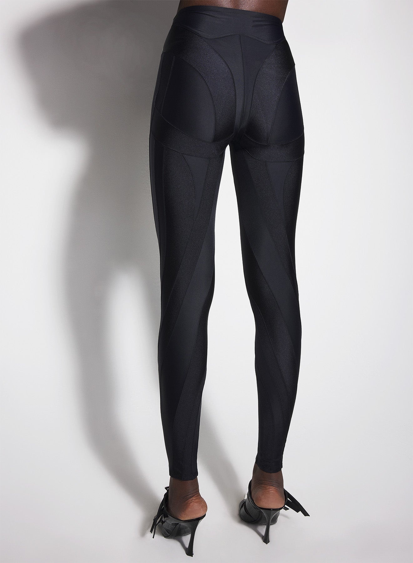 black spiral leggings - 3