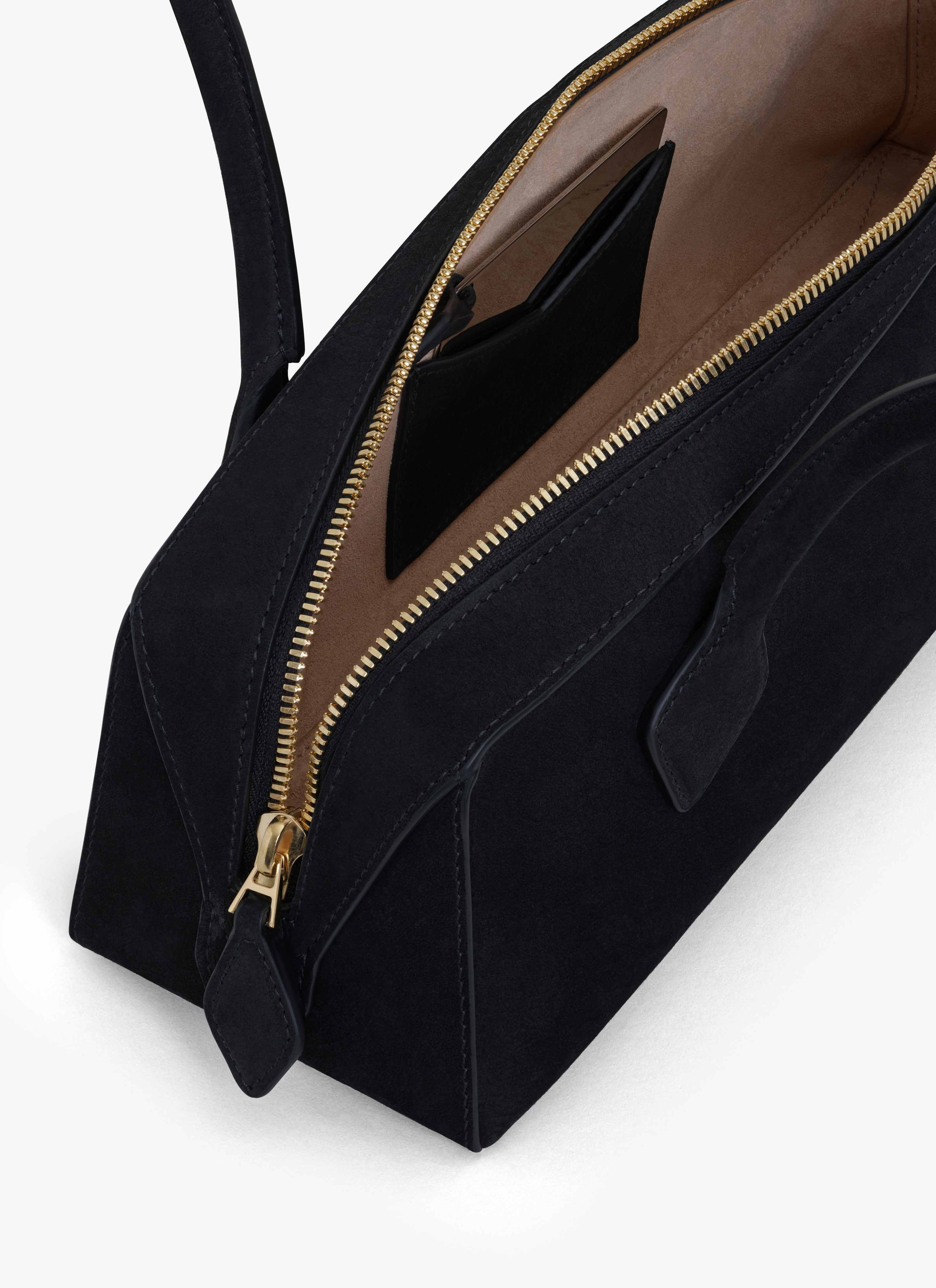 LE TECKEL MEDIUM BAG IN NUBUK CALFSKIN - 5