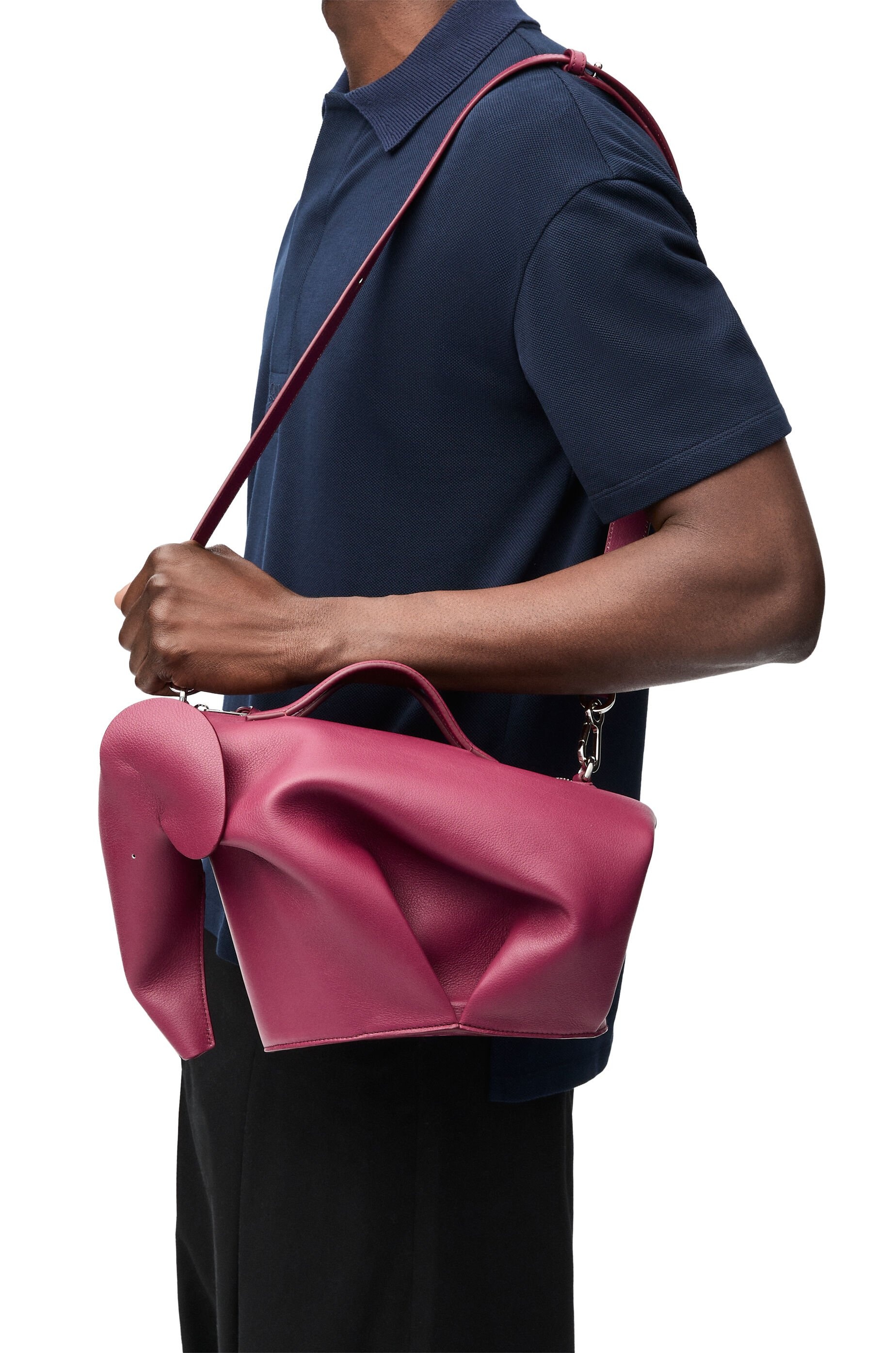 Large Elephant bag in classic calfskin - 3