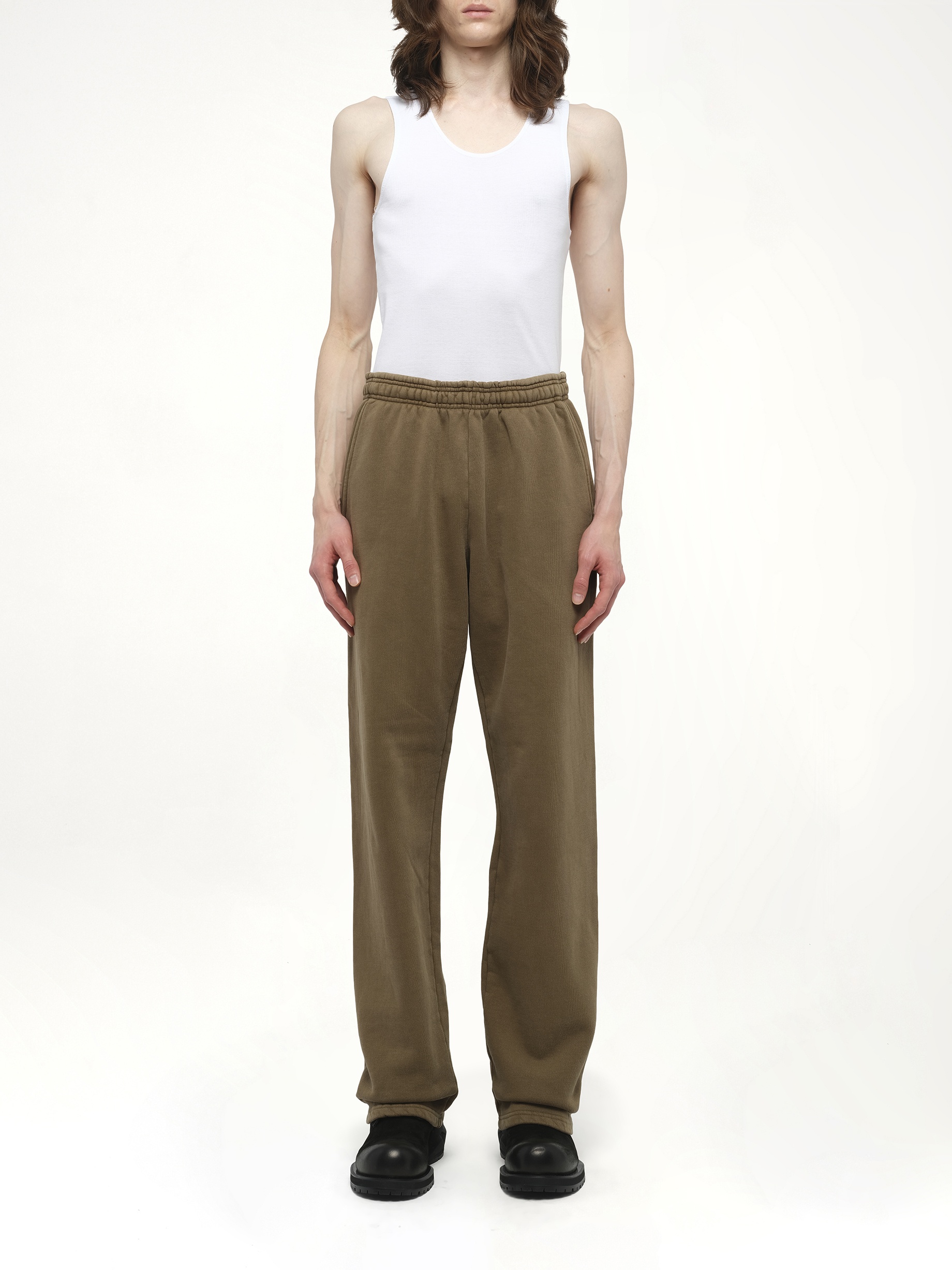 Straight-Leg Sweatpants in Military - 7