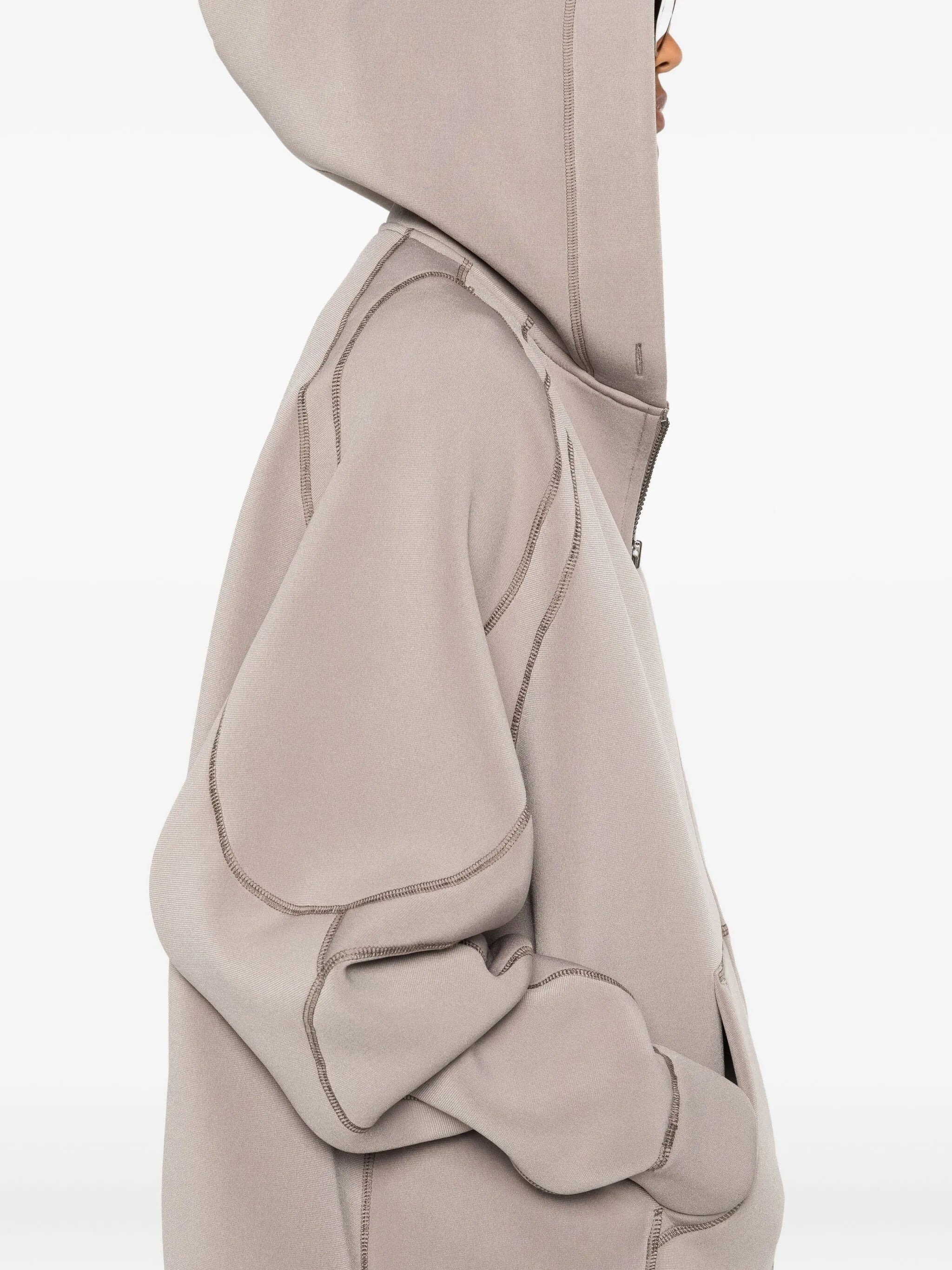 Ottolinger Contrast-stitch Hooded Jacket - 4