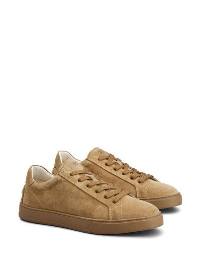Tod's logo-detail suede sneakers outlook