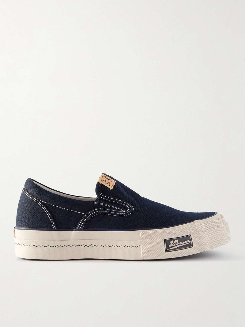 Zahra Canvas Slip-On Shoes - 1