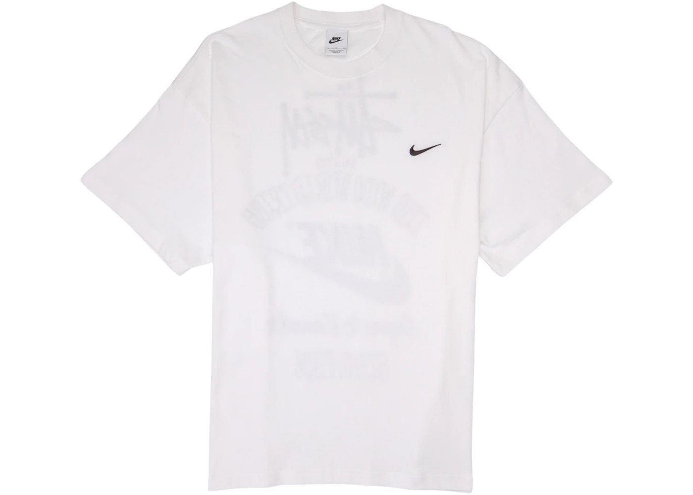 Nike x Stussy The Wide World Tribe T-Shirt White - 2
