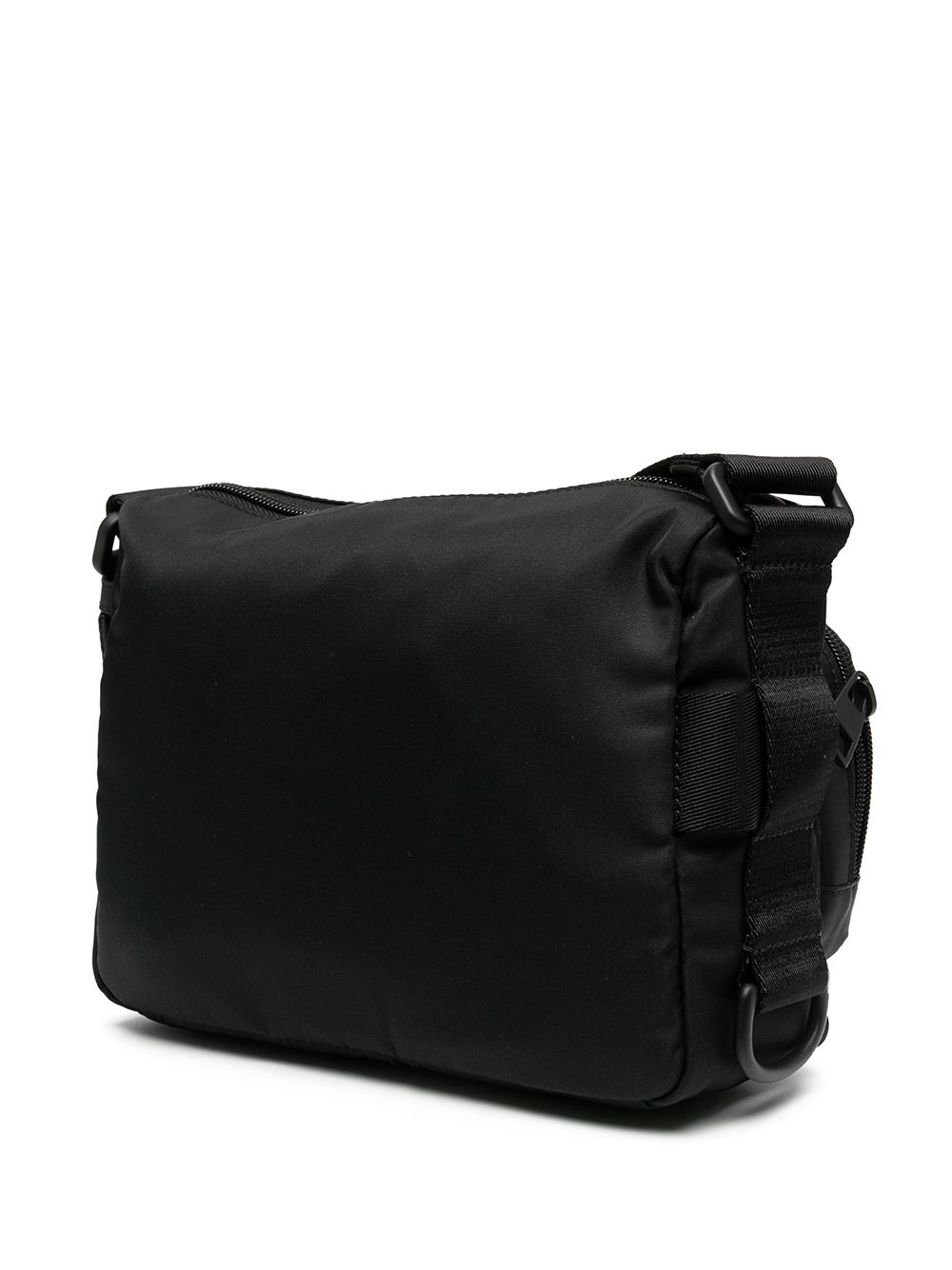 zipped logo-print shoulder bag - 4