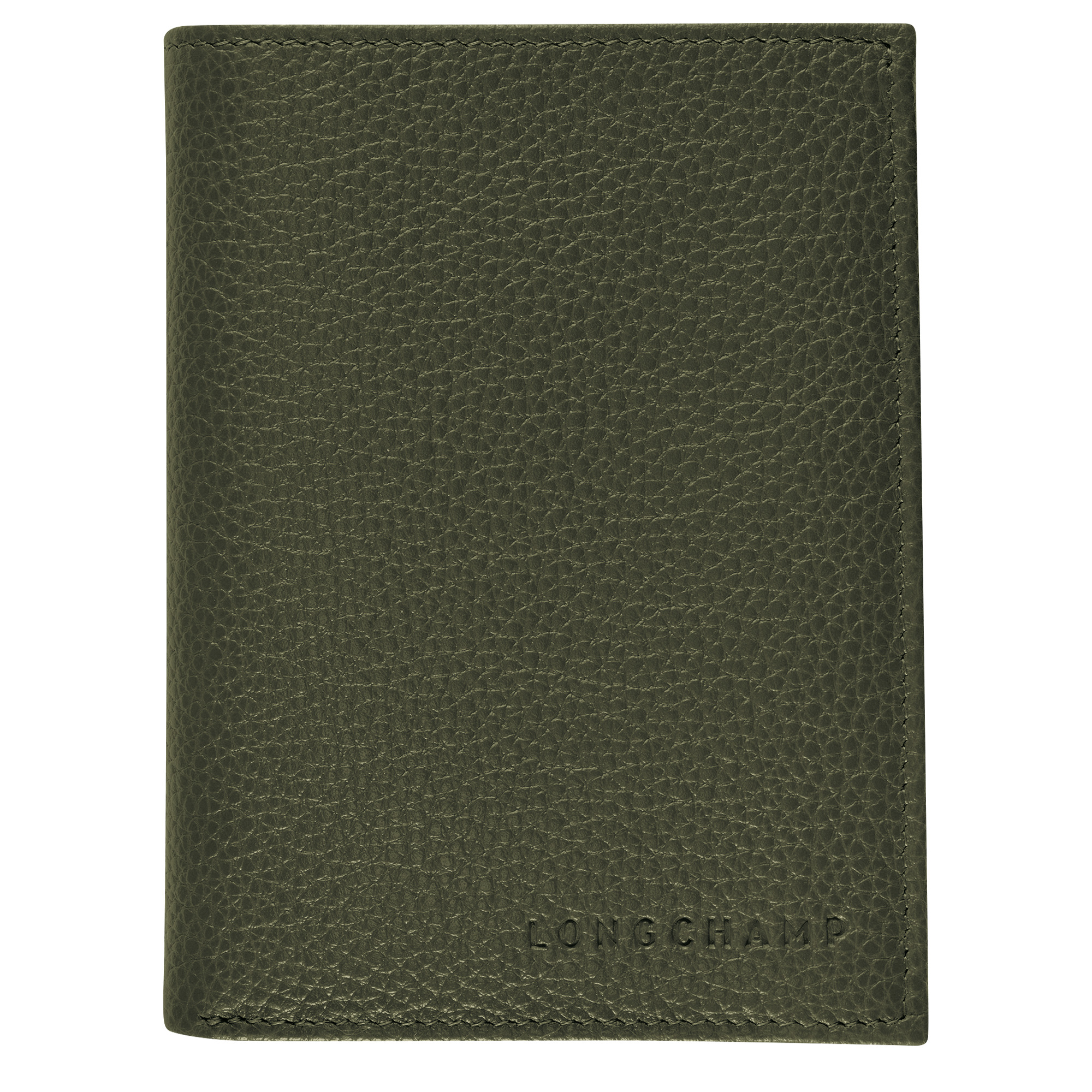 Le Foulonné Wallet Khaki - Leather - 1