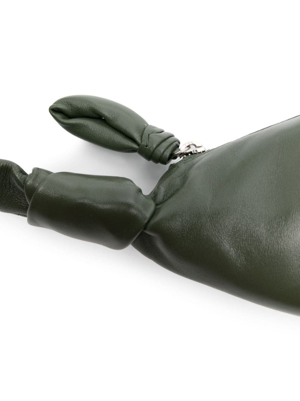 small Croissant leather shoulder bag - 4