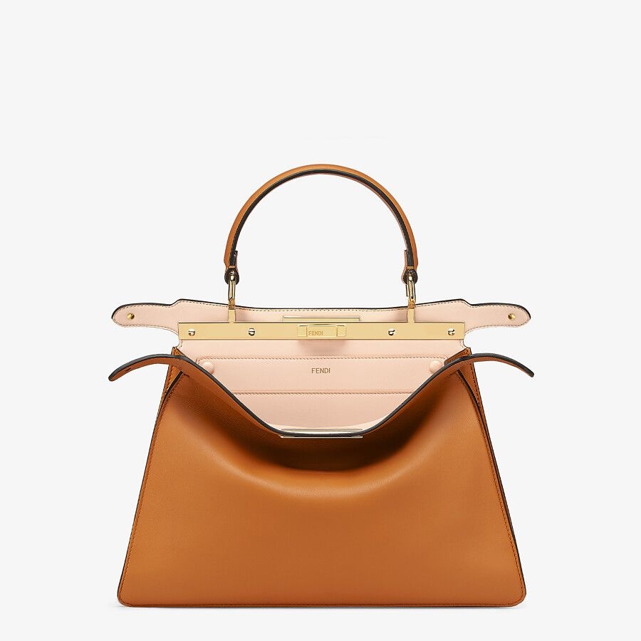 Brown leather bag - 3