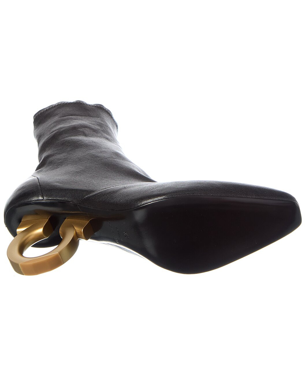 Ferragamo Adhar Leather Bootie - 4