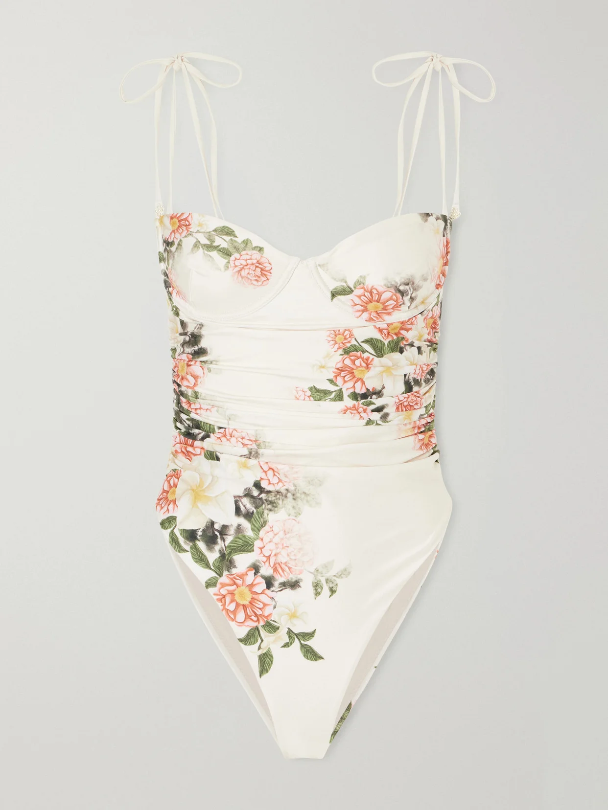 Rabano Printed Swimsuit - 1