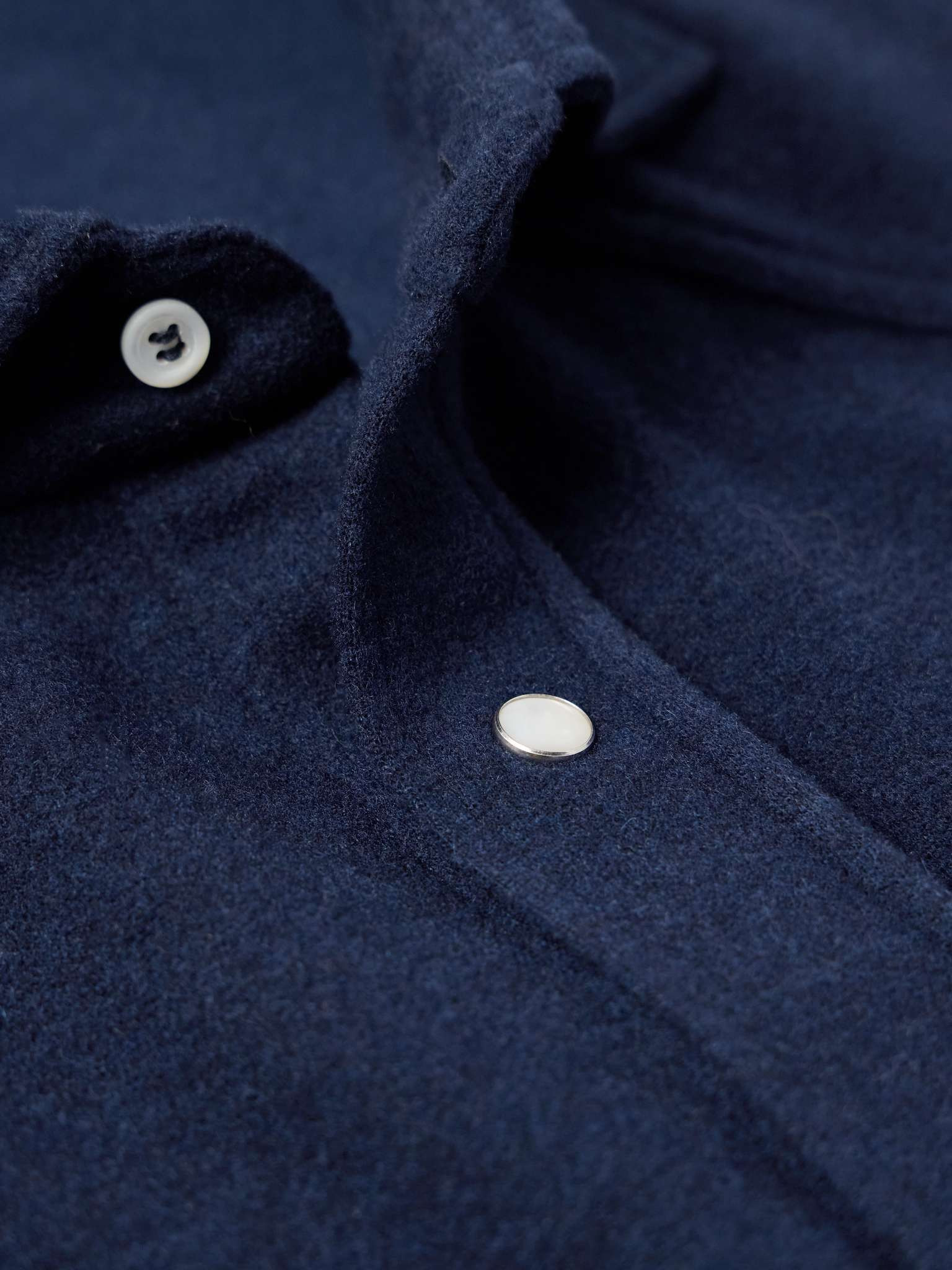 Cashmere-Blend Western Shirt - 5