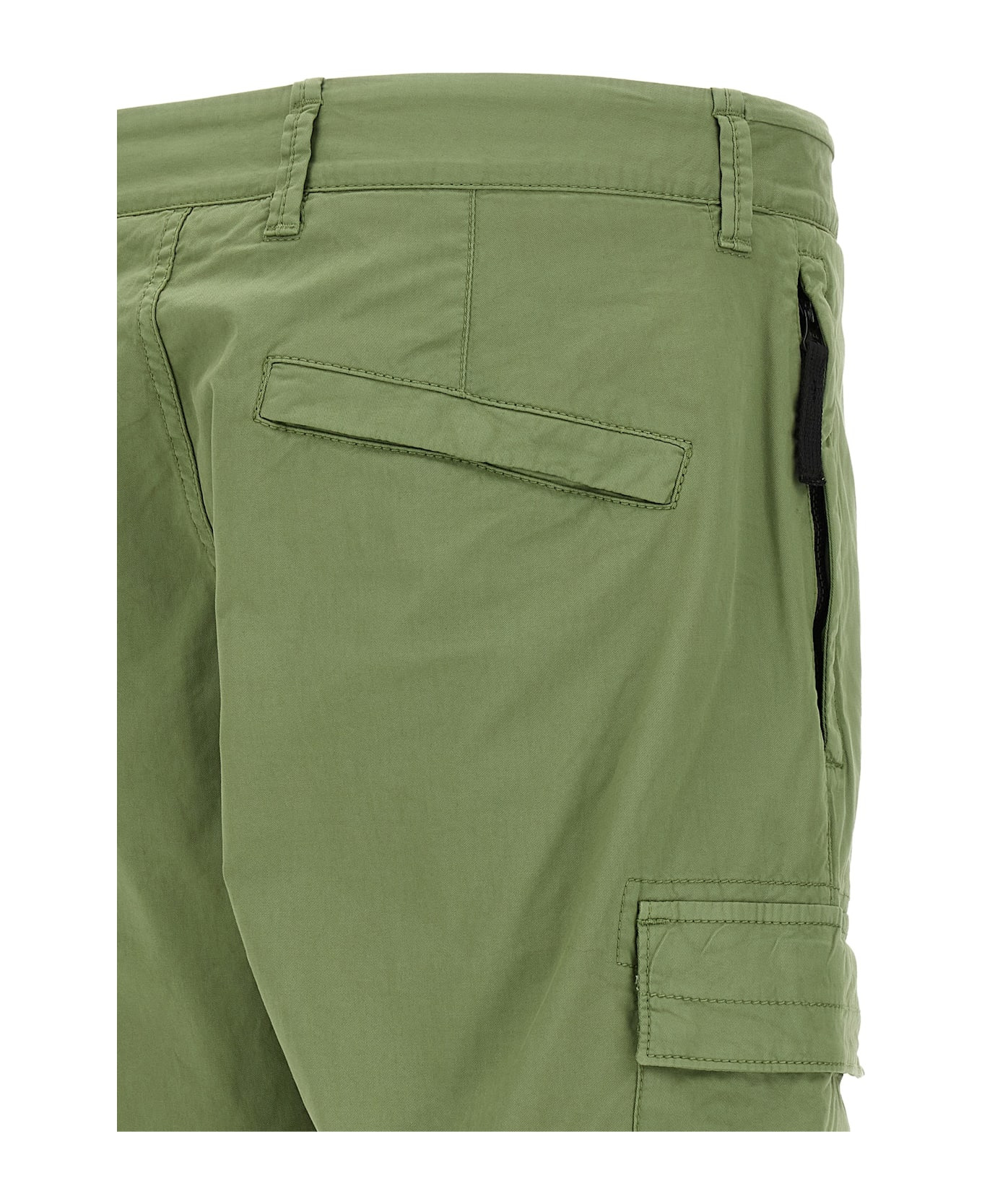 Logo Badge Cargo Pants - 4