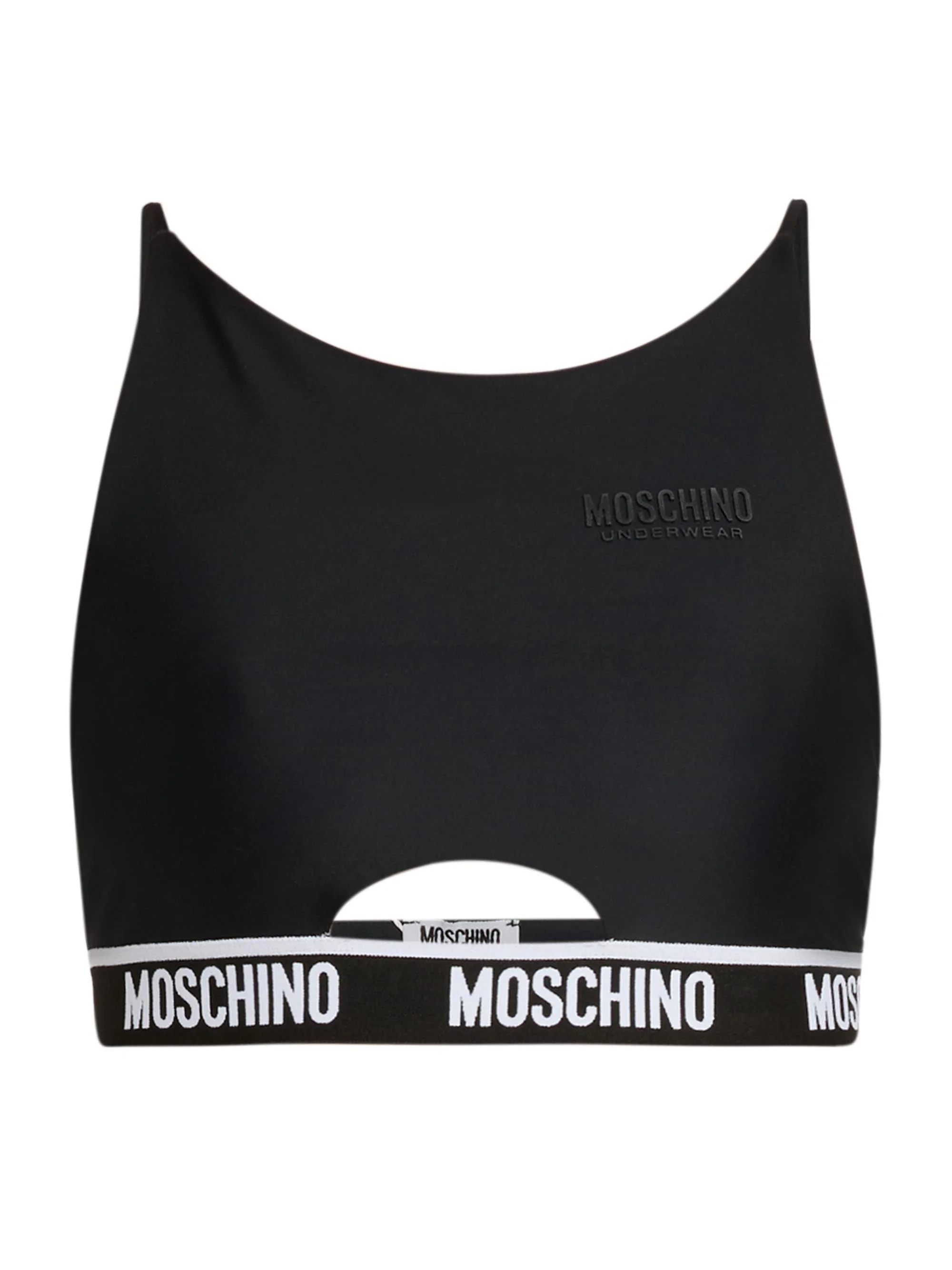 Women's Logo Sports Bra - Black - 1
