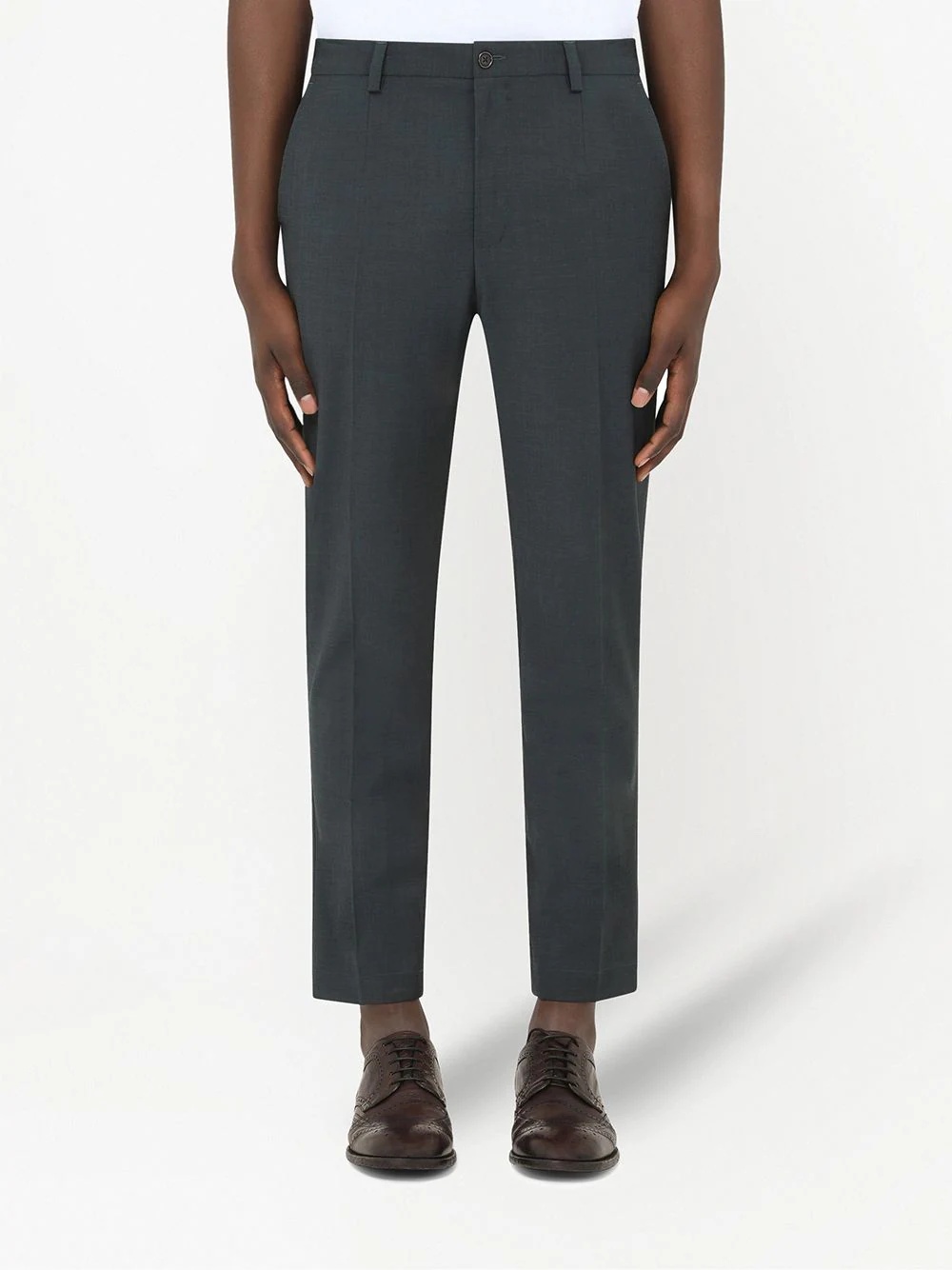 tapered leg chino trousers - 3