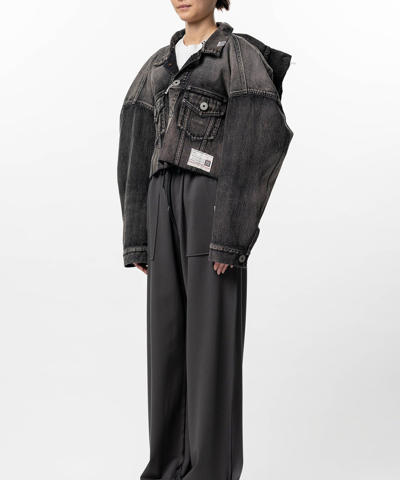 Vest Combined Denim Jacket 4