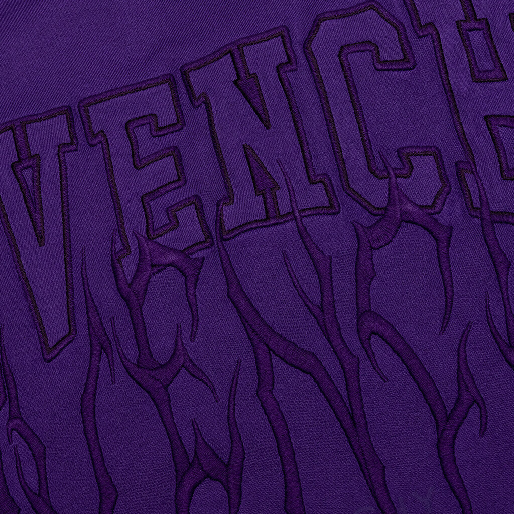 GIVENCHY OVERSIZED FIT T-SHIRT - PURPLE - 3