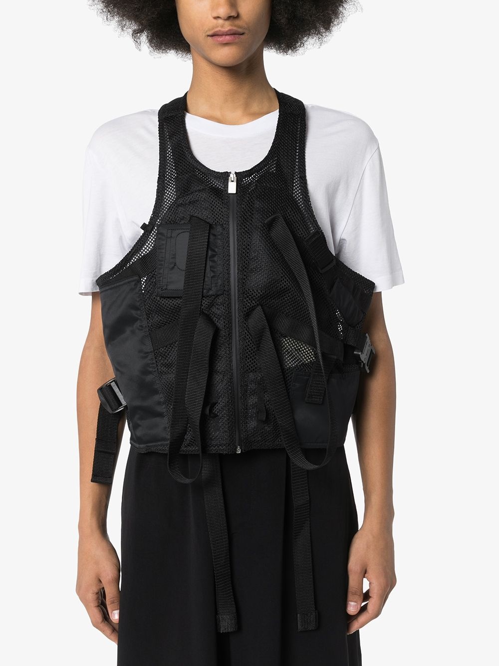 tactical zip-up vest - 3