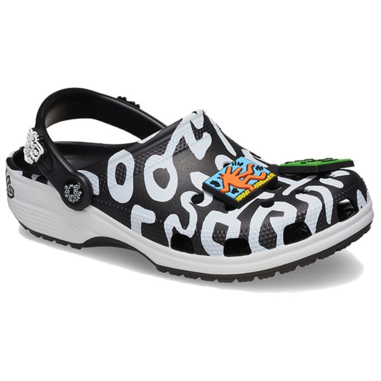 Crocs x Keith Haring Classic Clog 'Black White' 209488-001 - 3