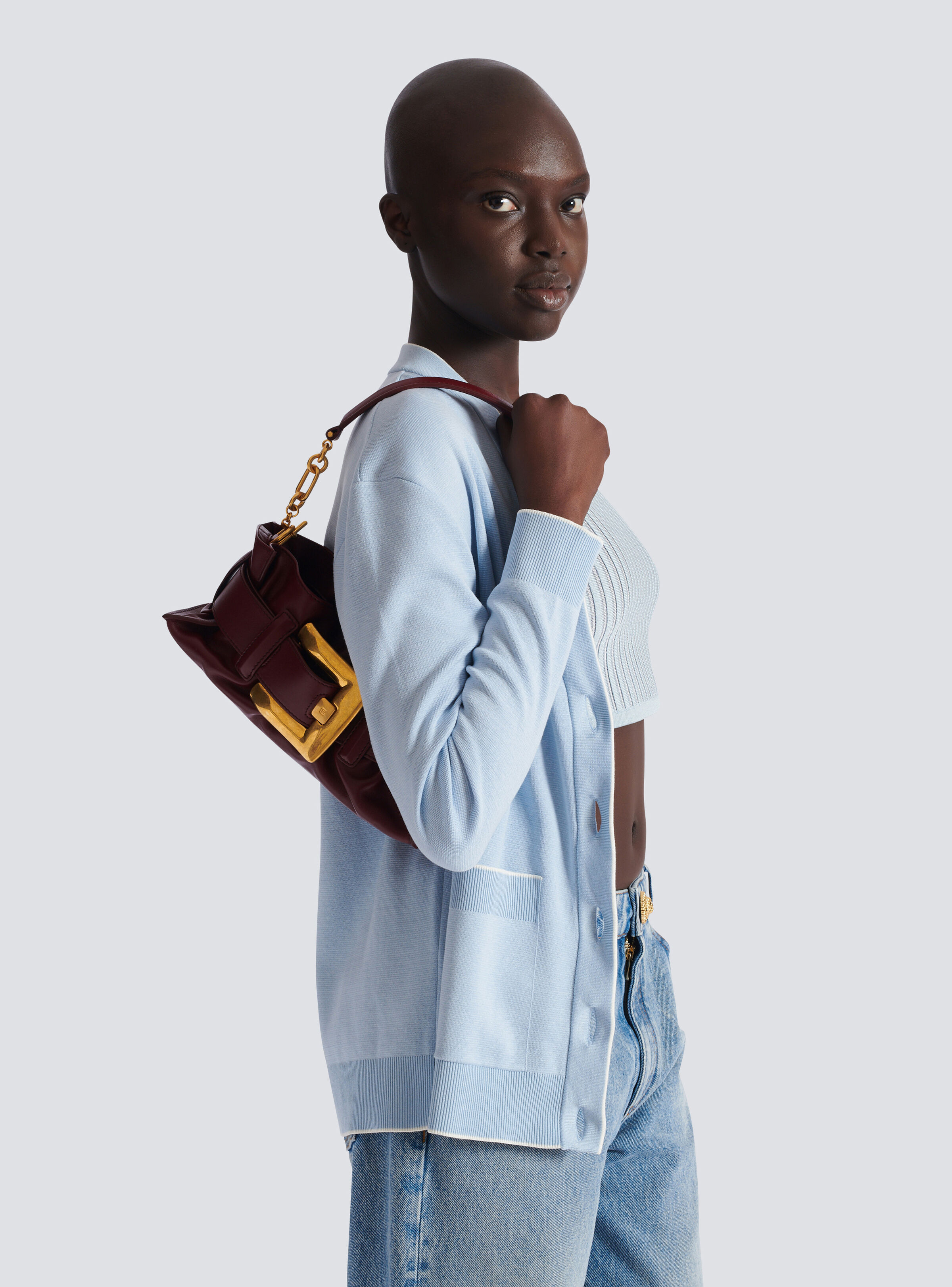 Mini Anthem bag in calfskin leather - 8