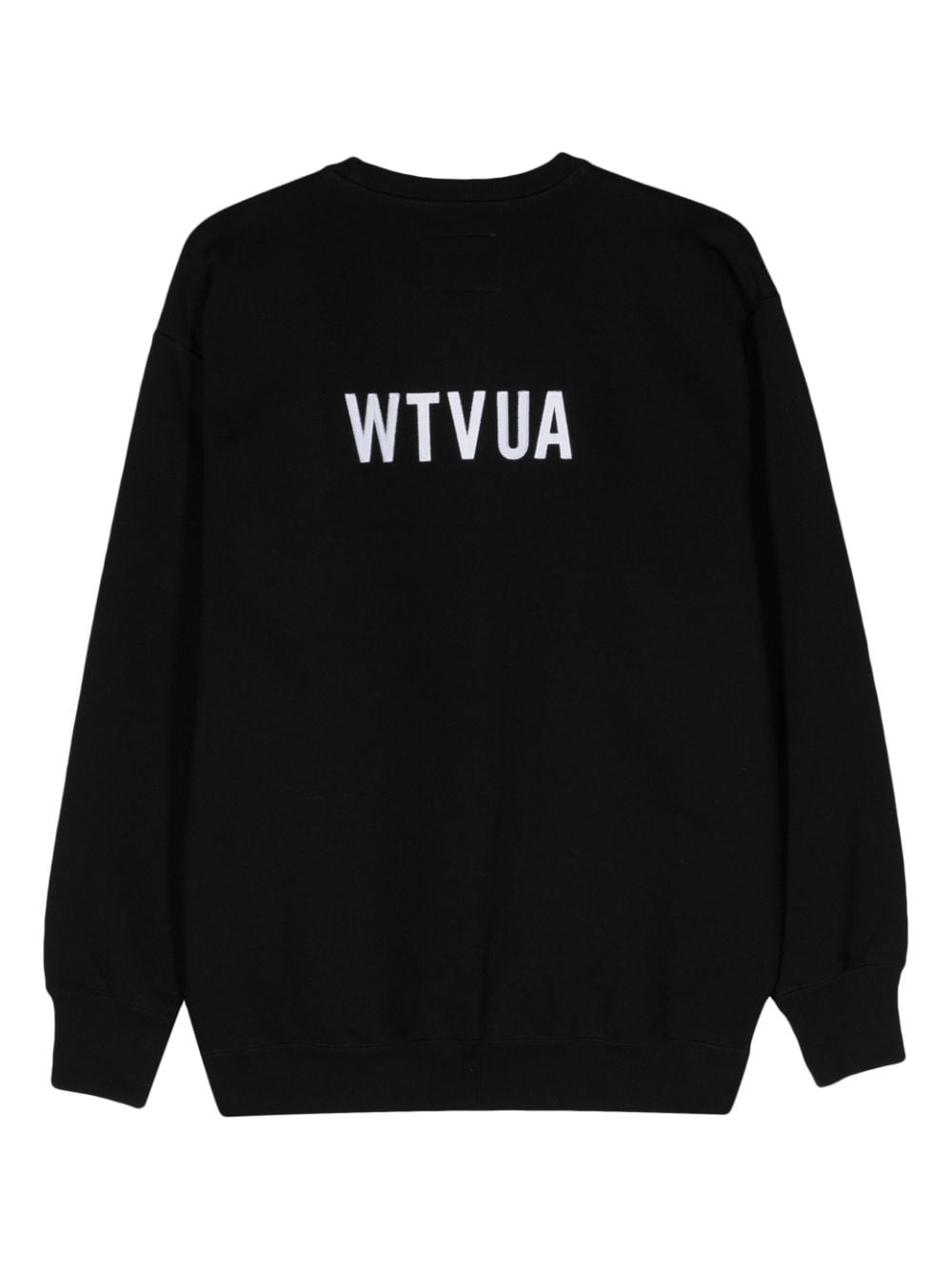 logo-embroidered cotton sweatshirt - 2