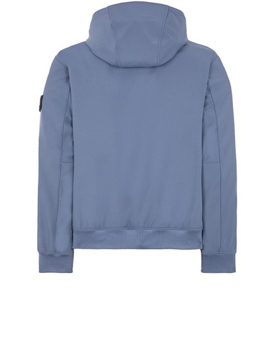 Stone Island 40227 LIGHT SOFT SHELL-R_e.dye® TECHNOLOGY IN RECYCLED POLYESTER AVIO BLUE outlook
