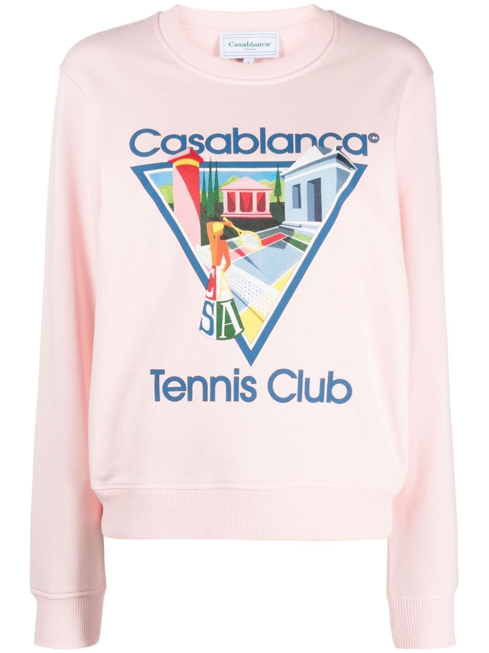 Tennis Club print sweatshirt - 1
