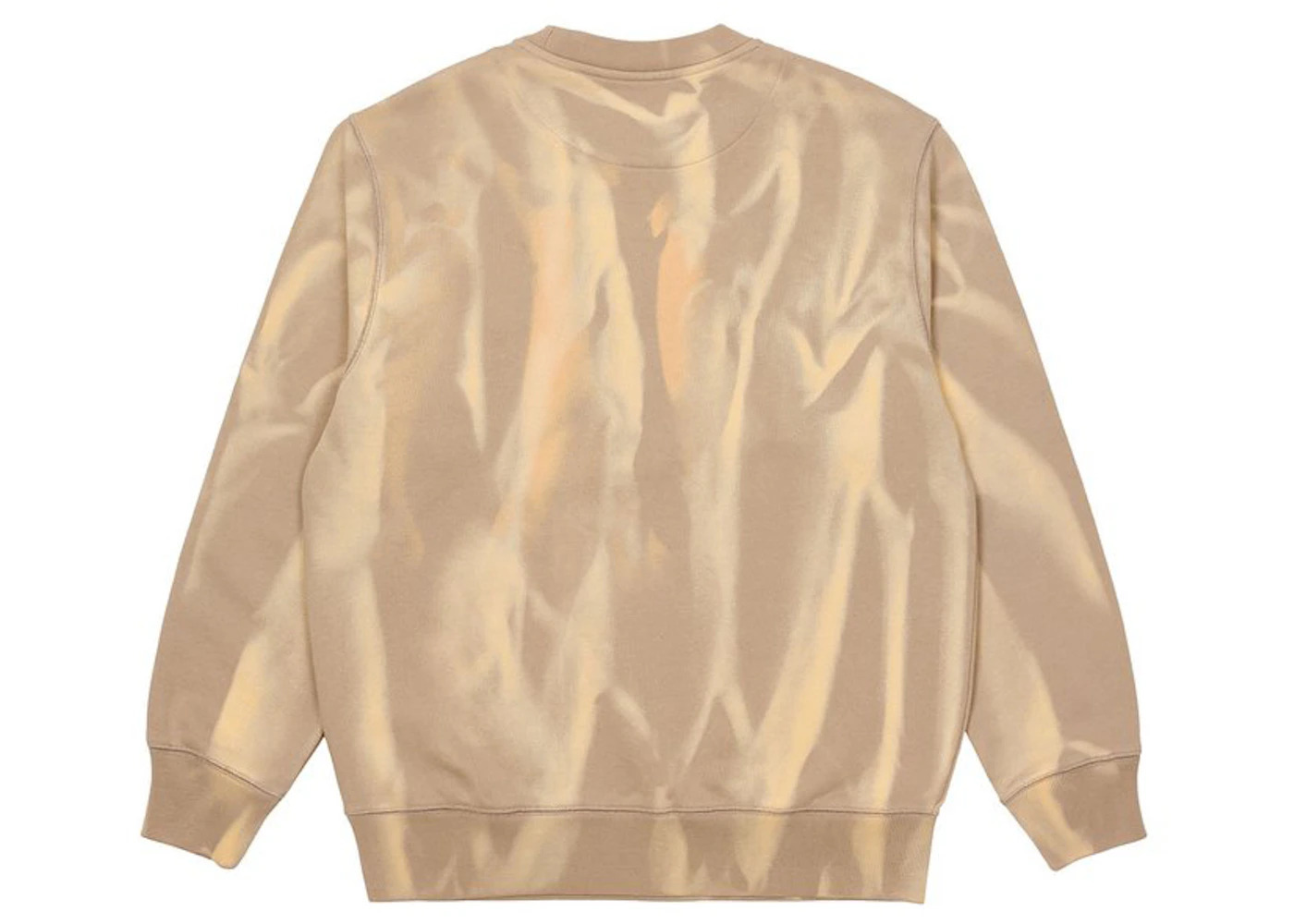 Palace Try-Dye Crew Beige/White - 2