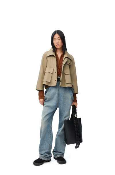 Loewe Trapeze jacket in cotton outlook