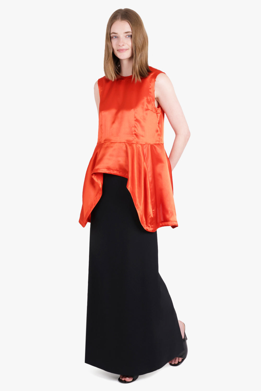 PEPLUM TOP | RED - 2