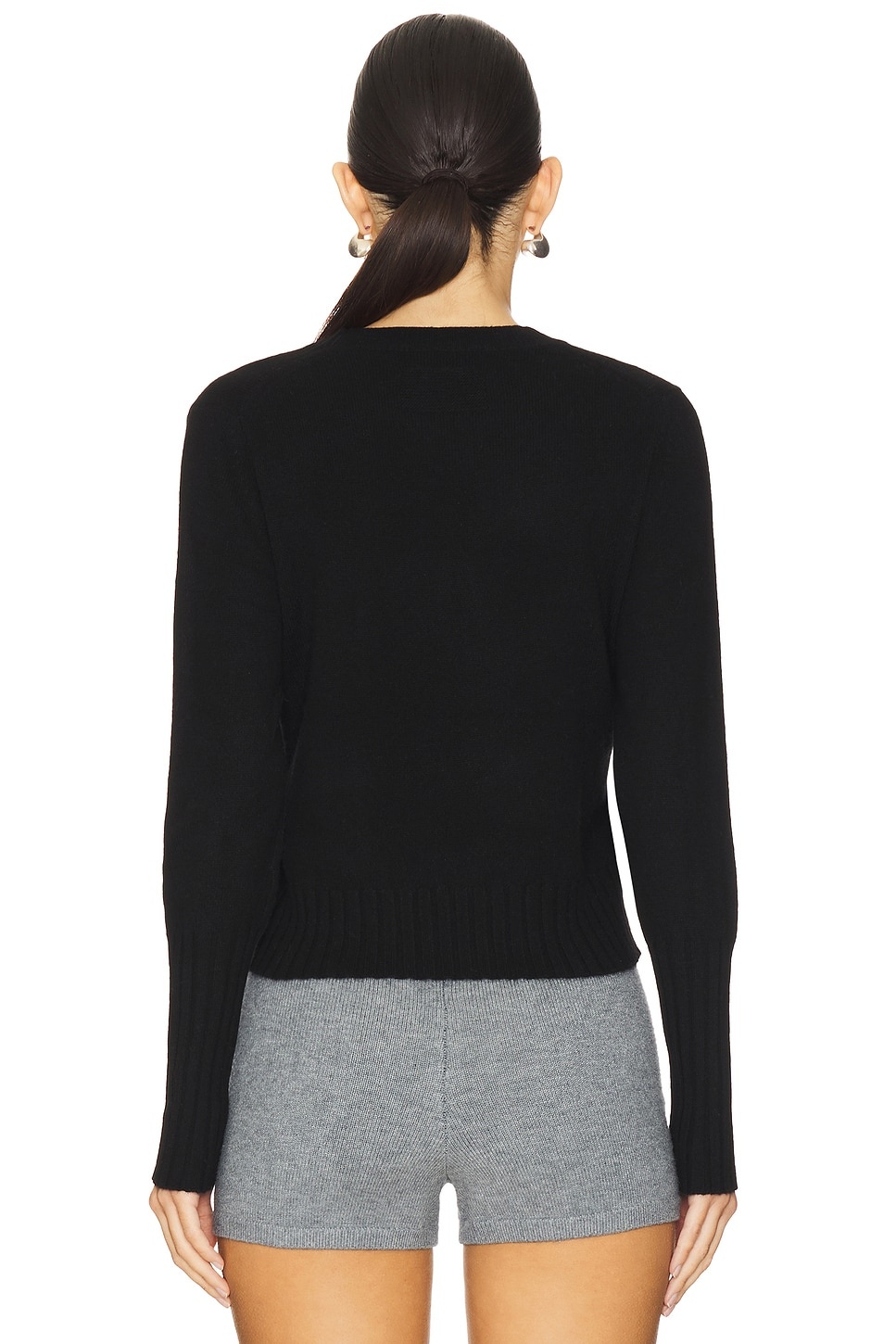 Shrunken Crew Cashmere Top - 3