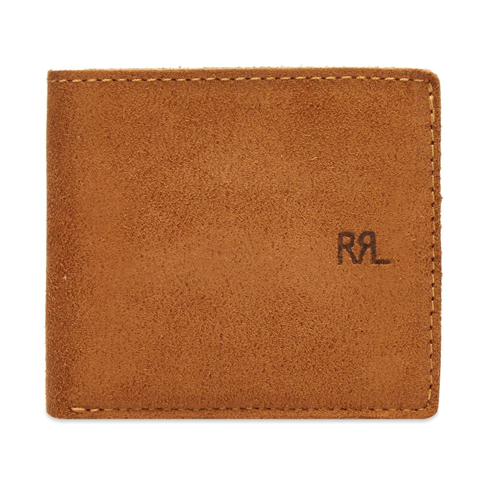 RRL Suede Billfold Wallet - 1