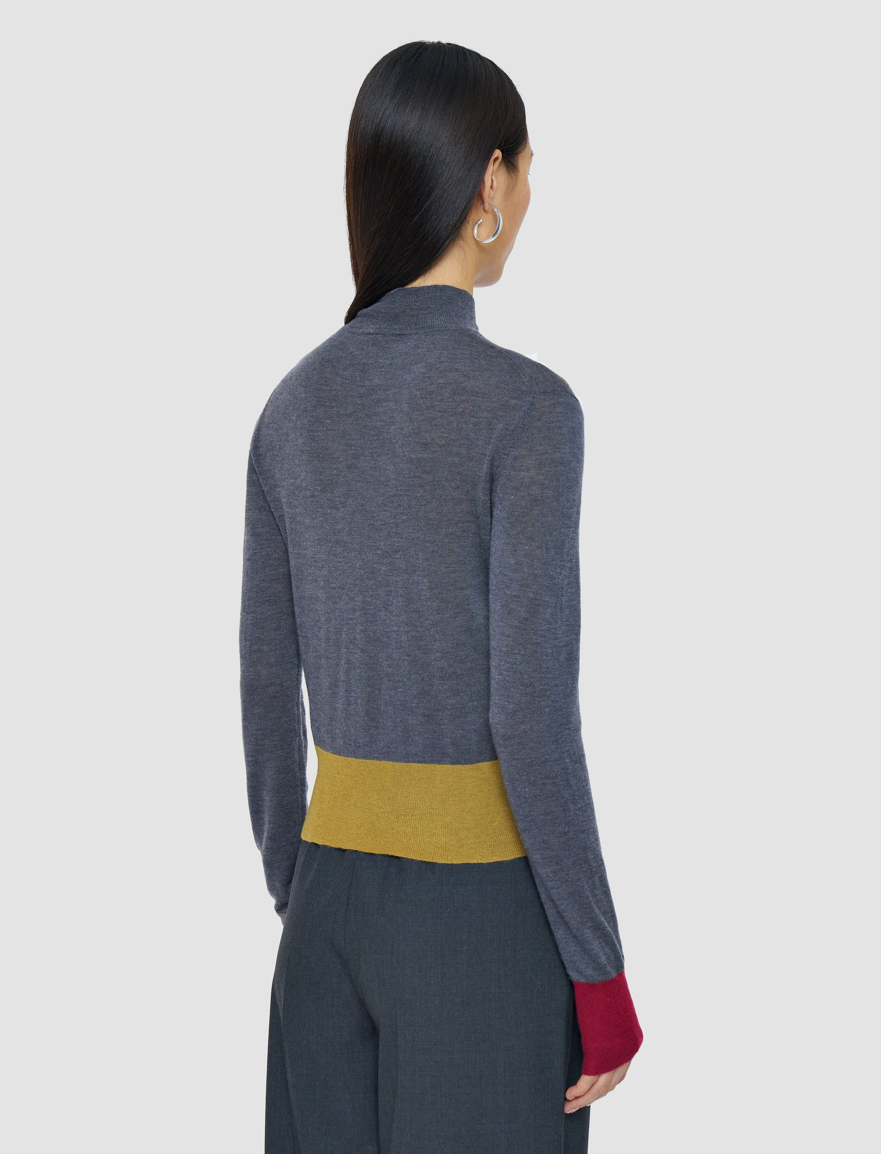 Overlay Cashair Mock Neck Jumper - 3