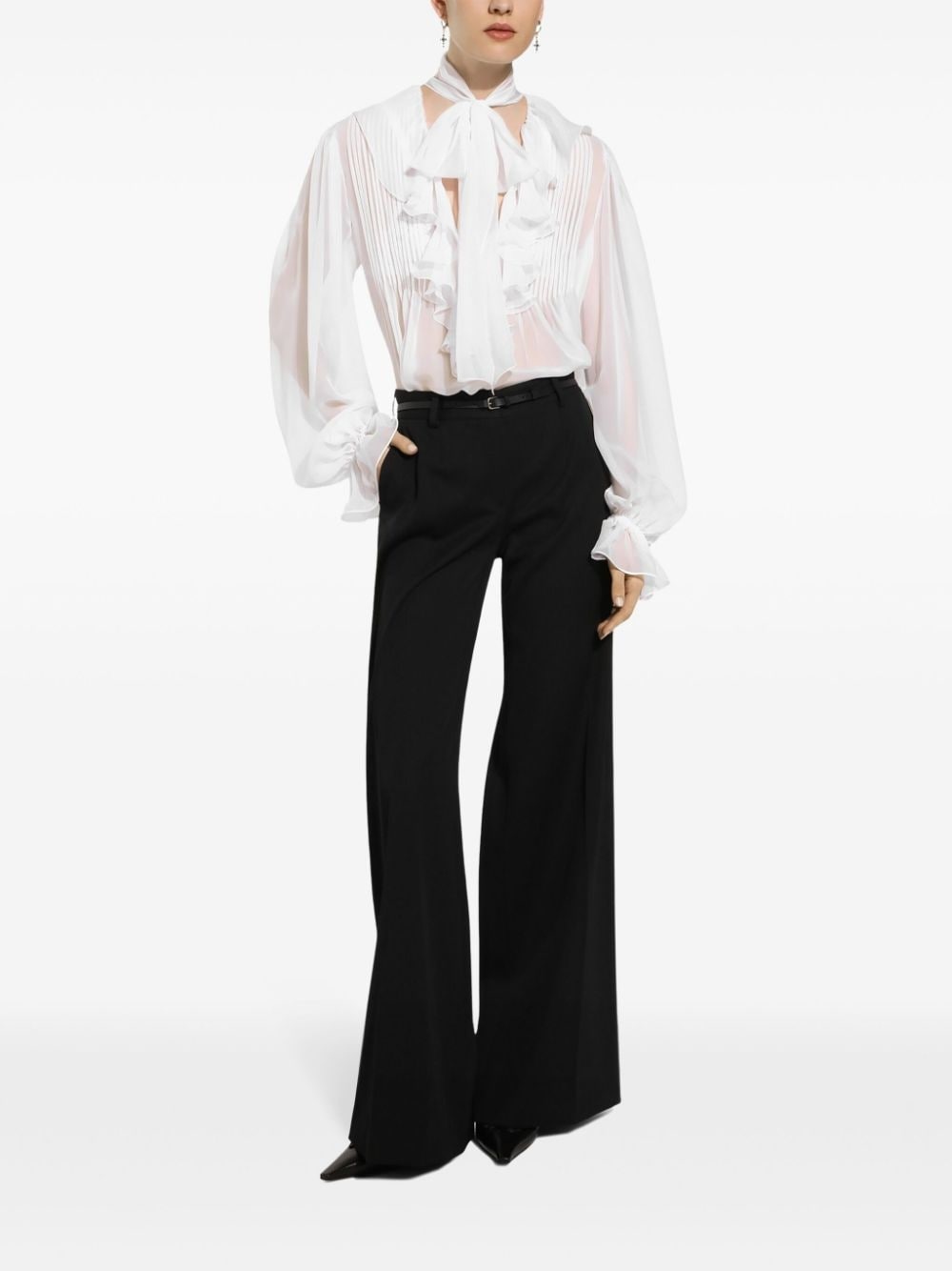 wide-leg trousers - 3